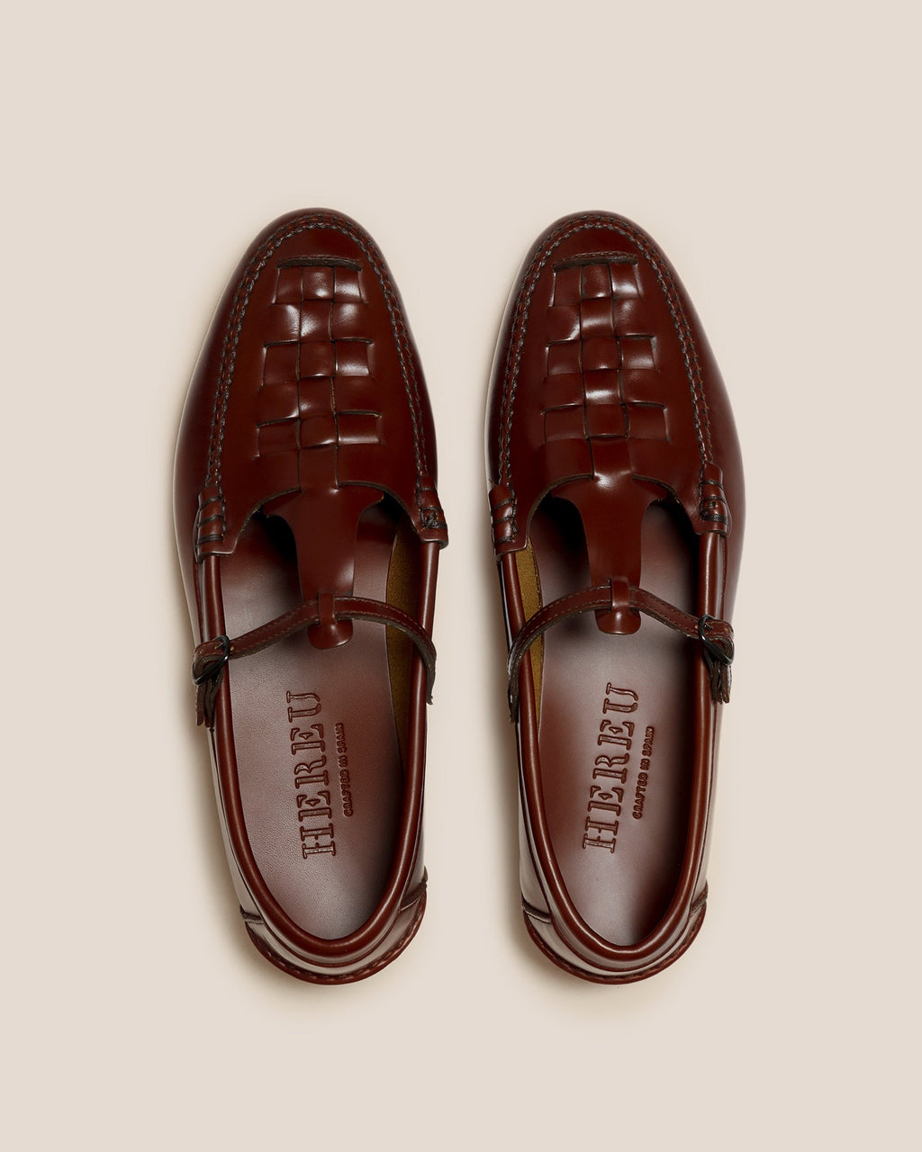 MAQUEDA - Interwoven T-Bar Loafer