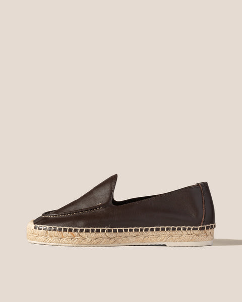 Leather espadrilles