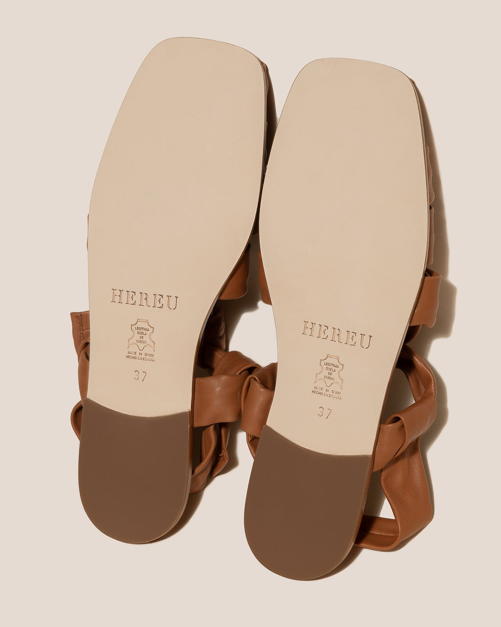 BENA - Interwoven Knotted T-bar Sandal