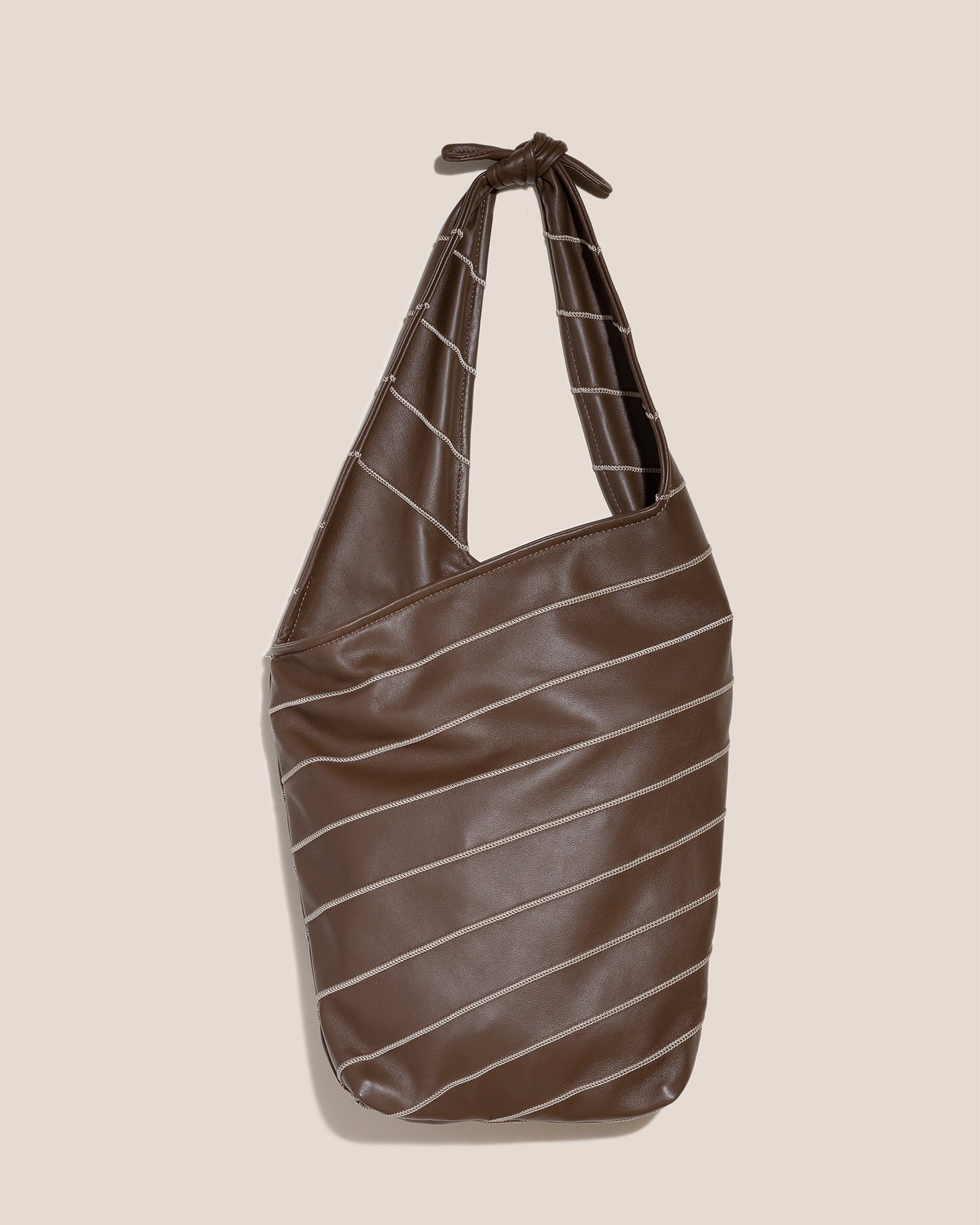 COSTURA - Patchwork Knotted Hobo Bag