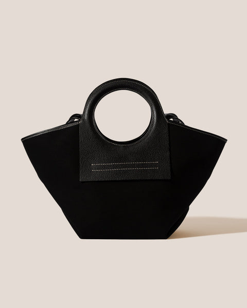 HEREU CABASSA CANVAS bag - BEIGE/BLACK