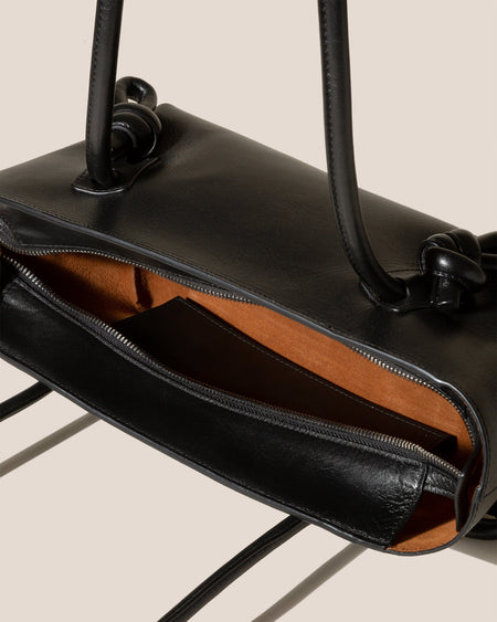 FLECA - Knotted-handle Shoulder Bag