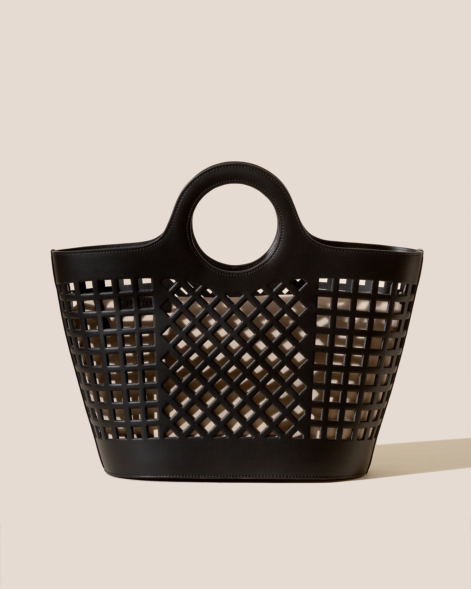 COLMADO - Cut-out Leather Tote Bag