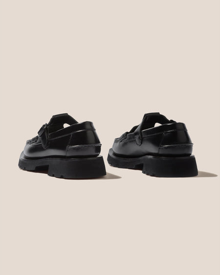 ALBER SPORT - Tread Sole T-Bar Loafer