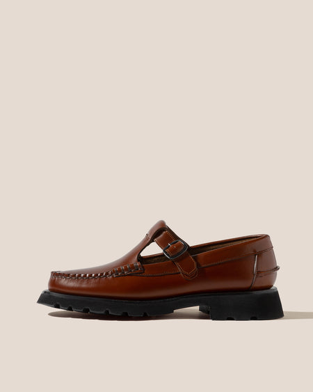 ALBER SPORT - FOR ALL - Tread Sole T-Bar Loafer