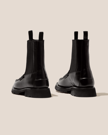 ALDA WOVEN SPORT - Tread Sole Interwoven-detail Low-calf Chelsea Boot