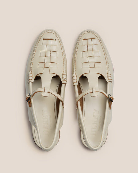 ROQUETA - Slingback T-bar Loafer