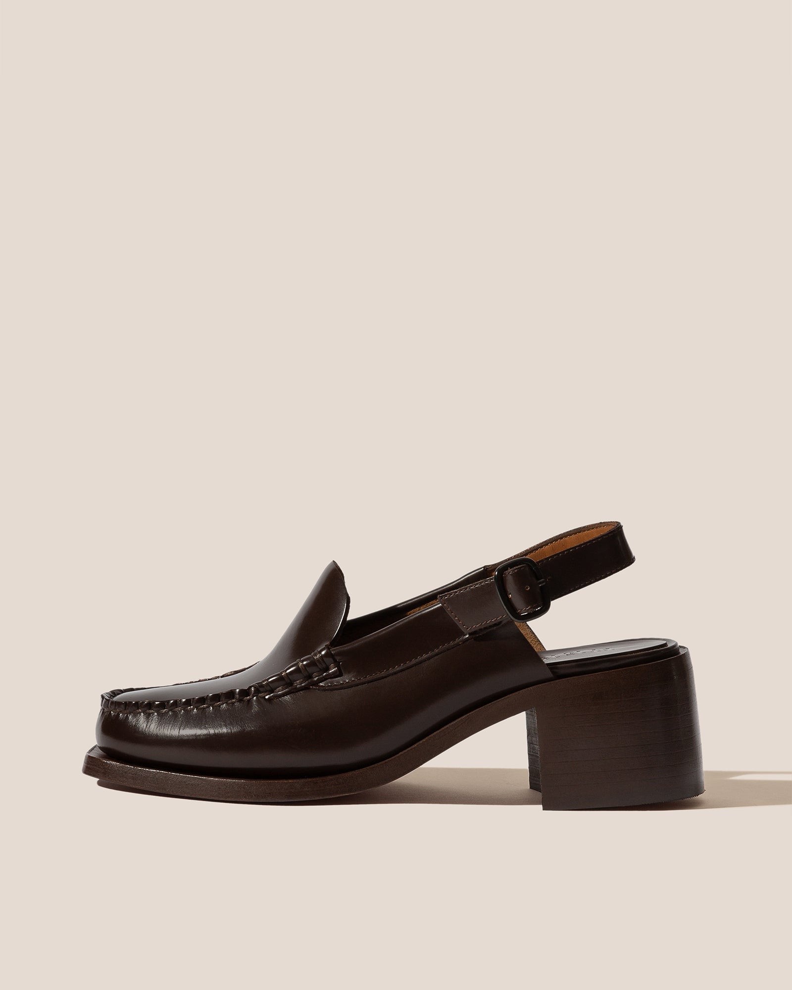 Block-heeled loafers - Black - Ladies | H&M IN