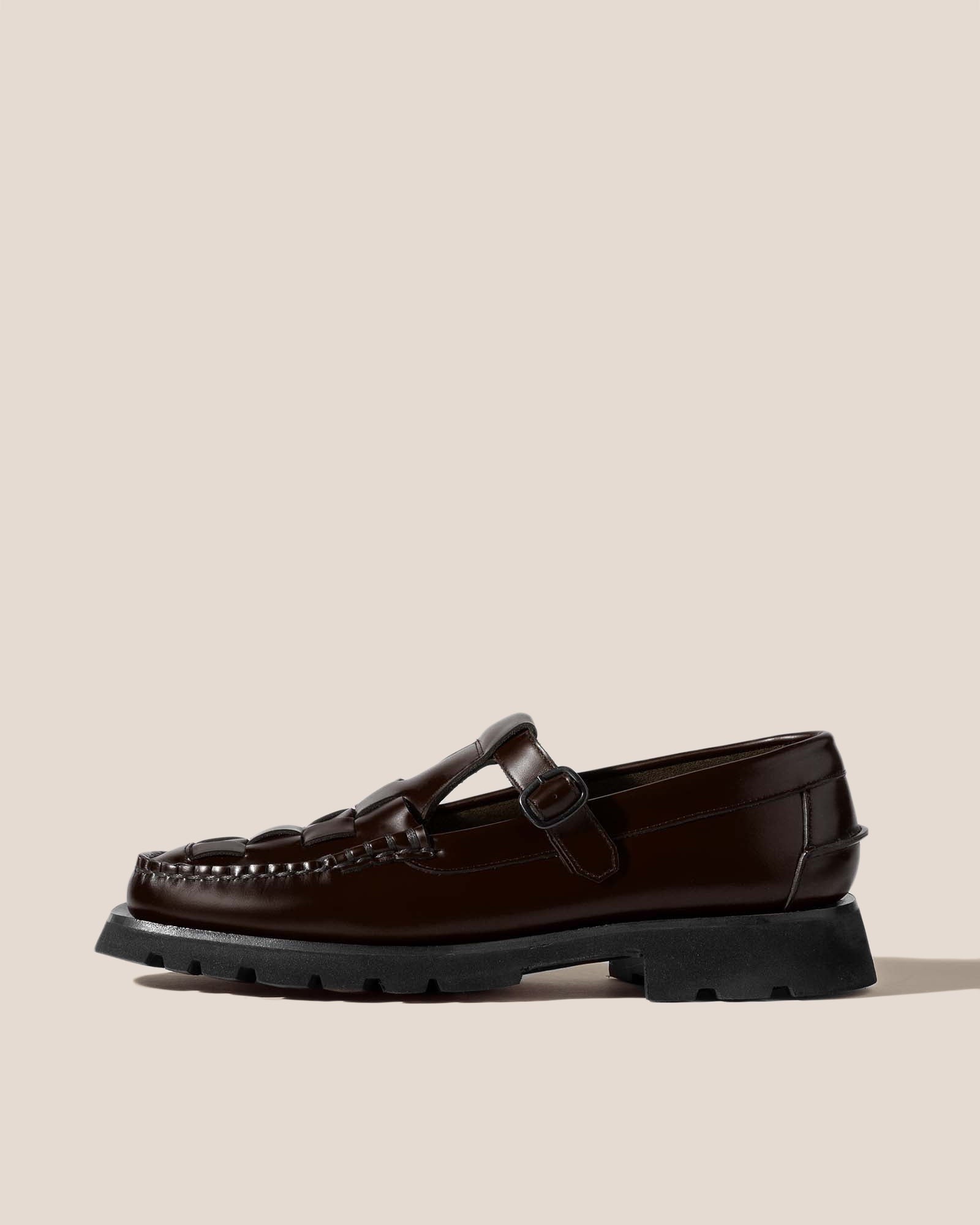 SOLLER SPORT - Tread Sole T-Bar Loafer